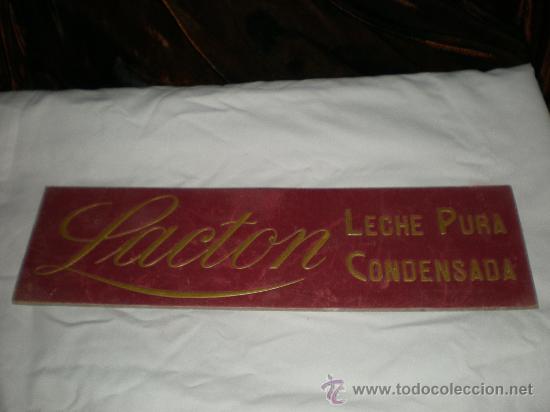 Carteles: CARTEL LECHE CONDENSADA LACTON - Foto 1