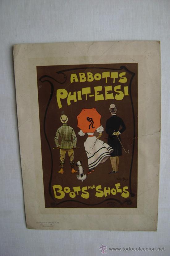Carteles: LES MAITRES DE L AFFICHE.BOOTS AND SHOES - Foto 1