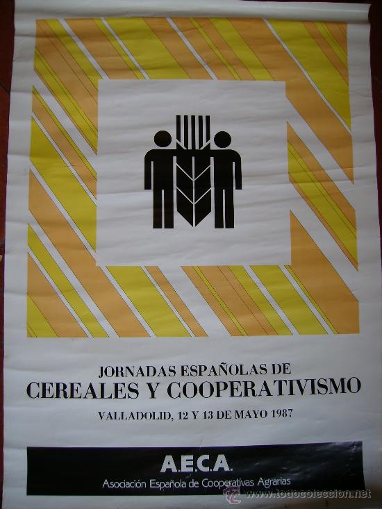 Carteles: poster de aeca 1987 68x50 valladolid - Foto 1