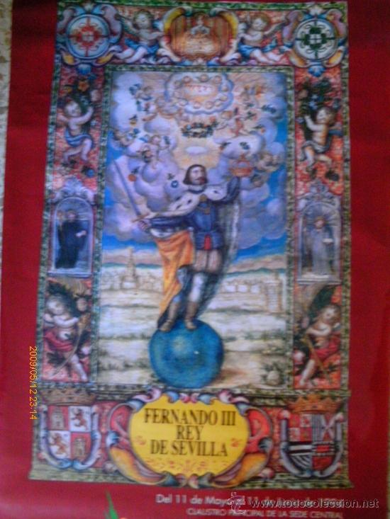 Carteles: FERNANDO III REY DE SEVILLA. - Foto 2
