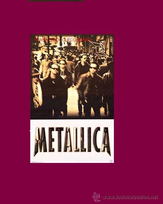 Carteles: MATALLICA POSTER 90X60 APROX - Foto 1