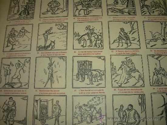 Carteles: HISTORIA DE DON QUIXOT DE LA MANCHA.....A&Ntilde;O 1.930 - Foto 4
