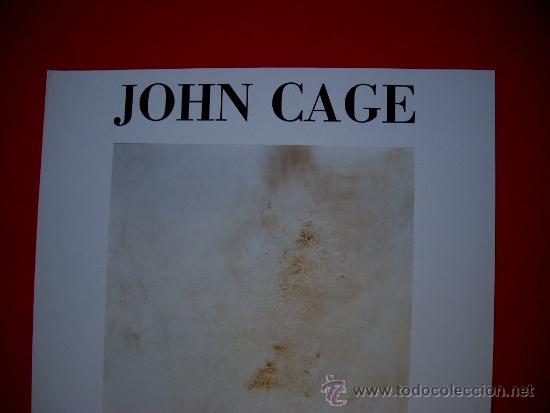 Carteles: JOHN CAGE - 1991 - BARCELONA - Foto 2