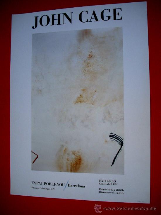 Carteles: JOHN CAGE - 1991 - BARCELONA - Foto 4