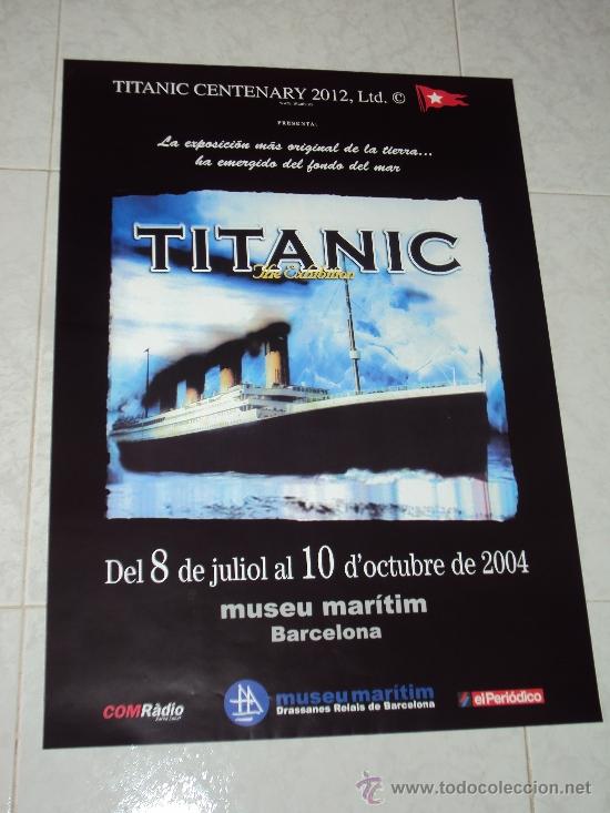 Carteles: Titanic. Barcelona 2004. - Foto 1