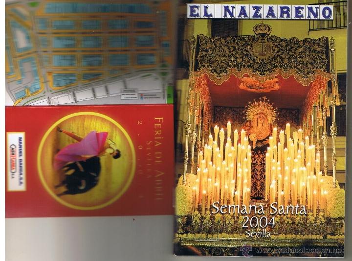 Carteles: PROGRAMA SEMANA SANTA DE SEVILLA 2004. GENTILEZA MANUEL BAREA (ST/40) - Foto 1
