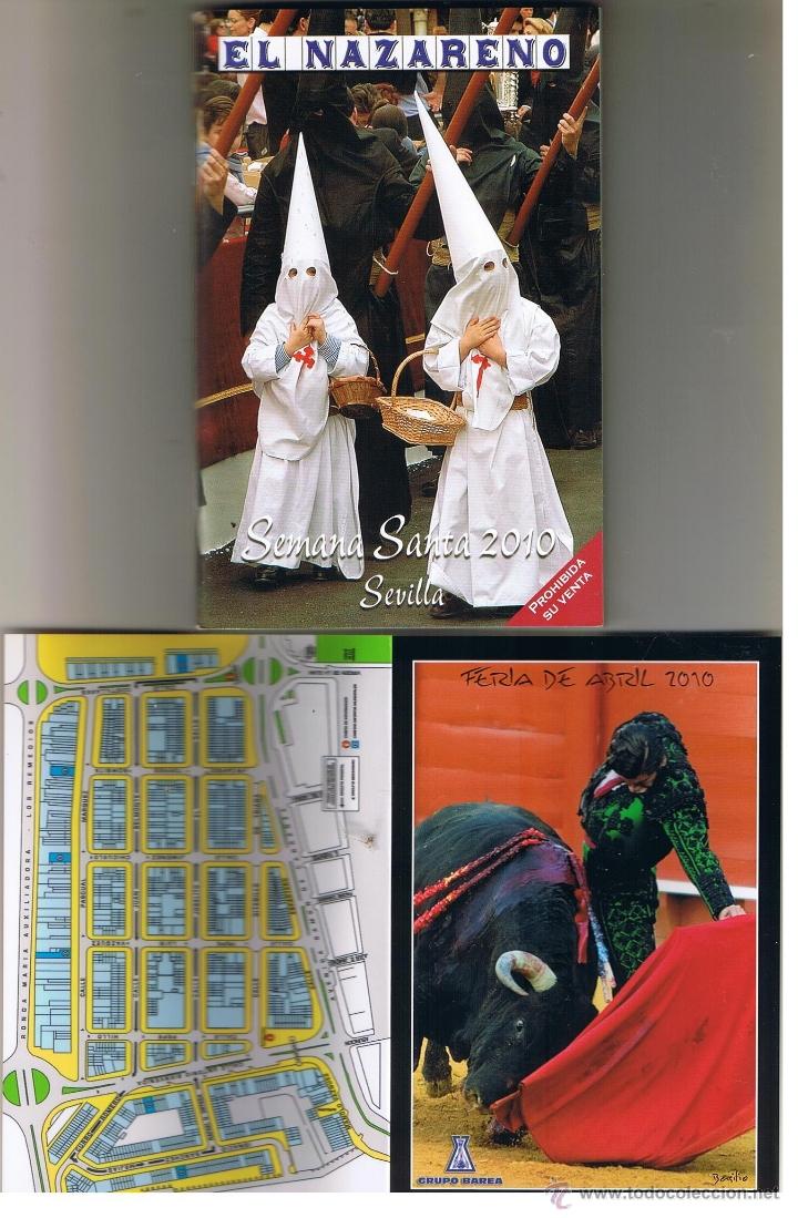 Carteles: PROGRAMA SEMANA SANTA DE SEVILLA 2010. GENTILEZA MANUEL BAREA (ST/40) - Foto 1