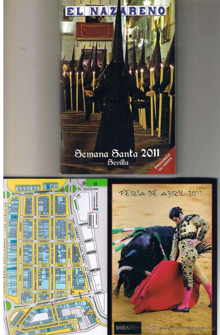 Carteles: PROGRAMA SEMANA SANTA DE SEVILLA 2011. GENTILEZA MANUEL BAREA (ST/40) - Foto 1