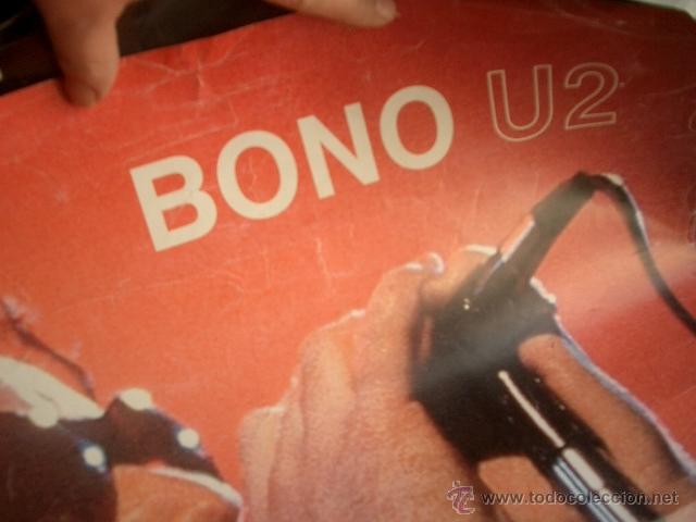 Carteles: Vintage poster de U2 con con Bono 90x60cm - Foto 2