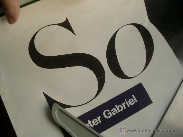 Carteles: Vintage poster de POeter Gabriel So 90x60cm - Foto 2