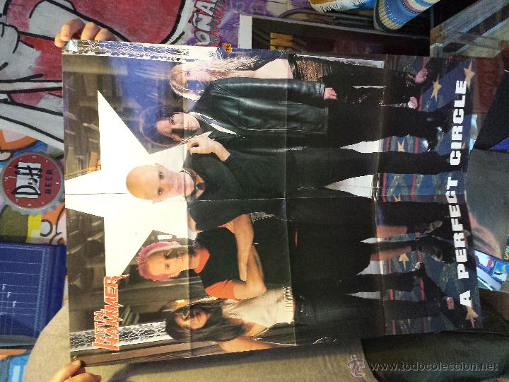 Carteles: Poster Metal Hammer AC-DC Angus Young y A perfect circle - Foto 2