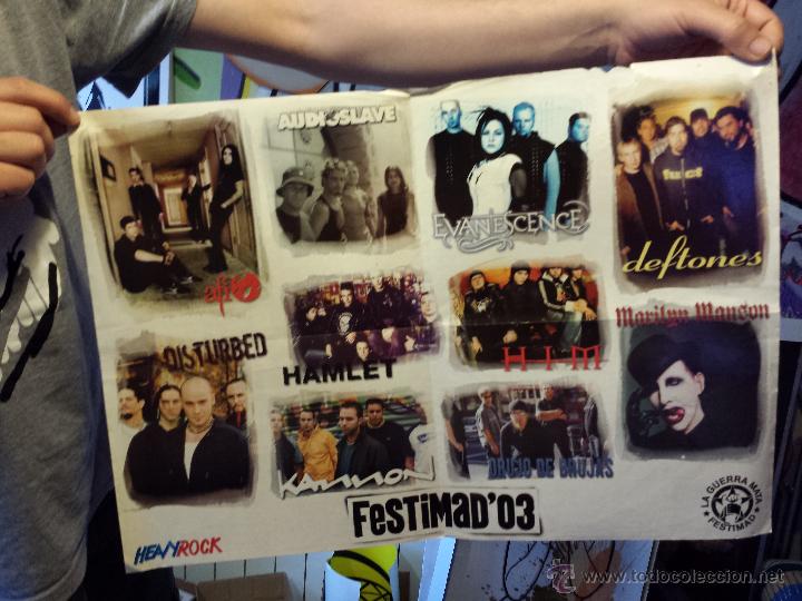 Carteles: Poster Heavy Rock Festimad &acute;03 2003 - Foto 1
