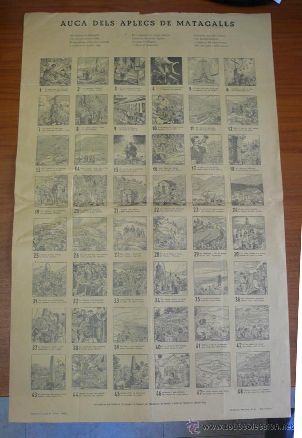 Carteles: AUCA DELS APLECS DE MATAGALLS (MONTSENY). 1962 - Foto 1