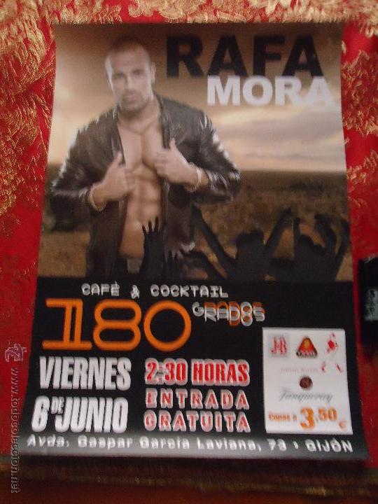 Carteles: cartel - RAFA MORA 180 GRADOS - Foto 1