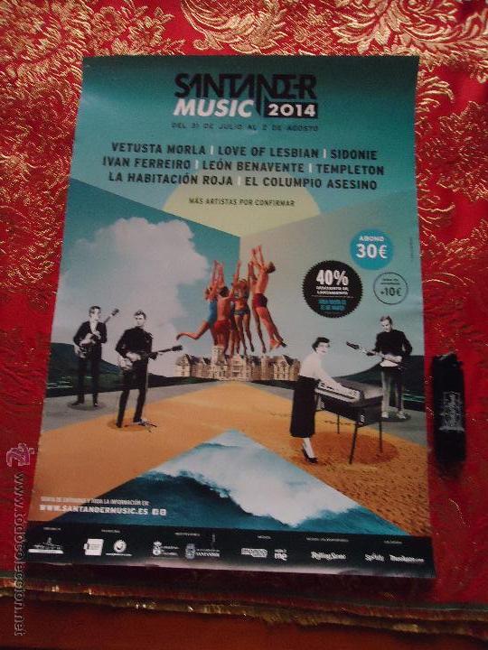 Carteles: cartel - SANTANDER MUSIC - Foto 1