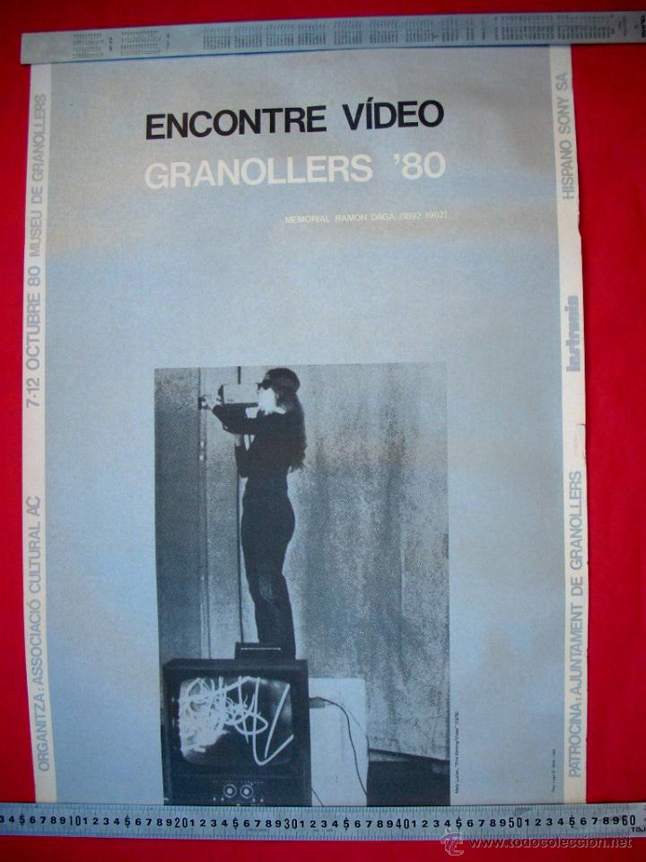 Carteles: ARTE CONCEPTUAL - VIDEO - GRANOLLERS 80