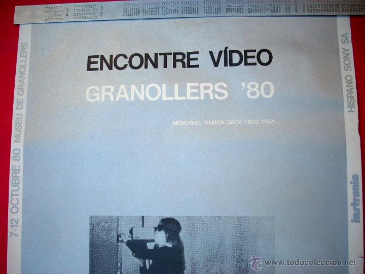 Carteles: ARTE CONCEPTUAL - VIDEO - GRANOLLERS 80 - Foto 2