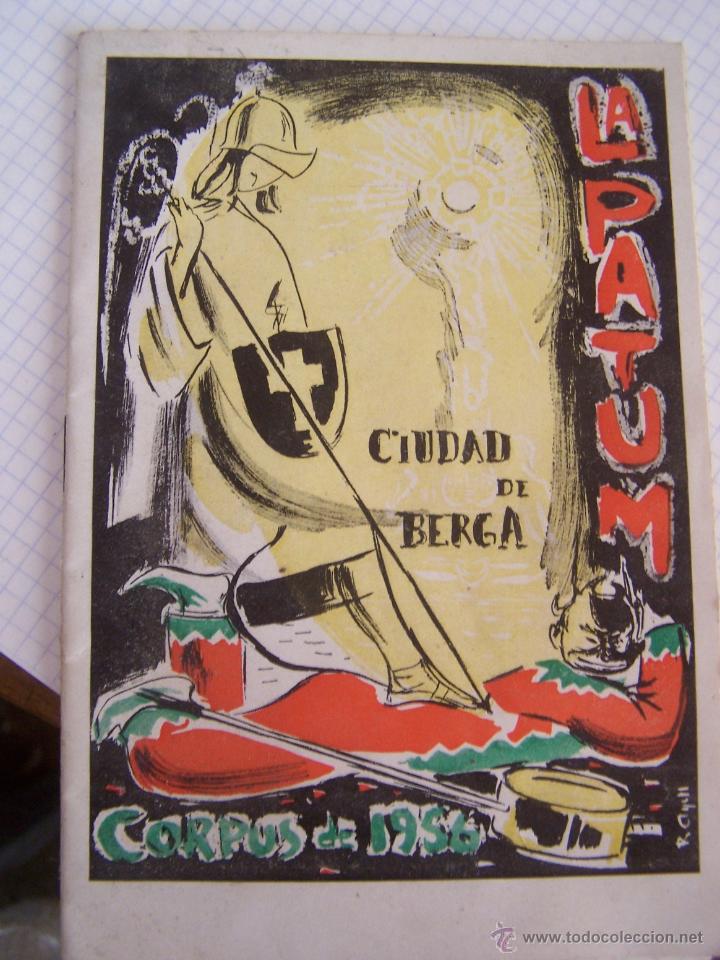 Carteles: La Patum, Corpus de 1956 - Foto 1