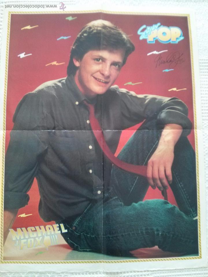 Carteles: S&Uacute;PER P&Oacute;STER DOBLE SUPERPOP MICHAEL J.FOX - Foto 1