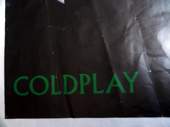 Carteles: Cartel Promocional COLDPLAY, original. - Foto 9