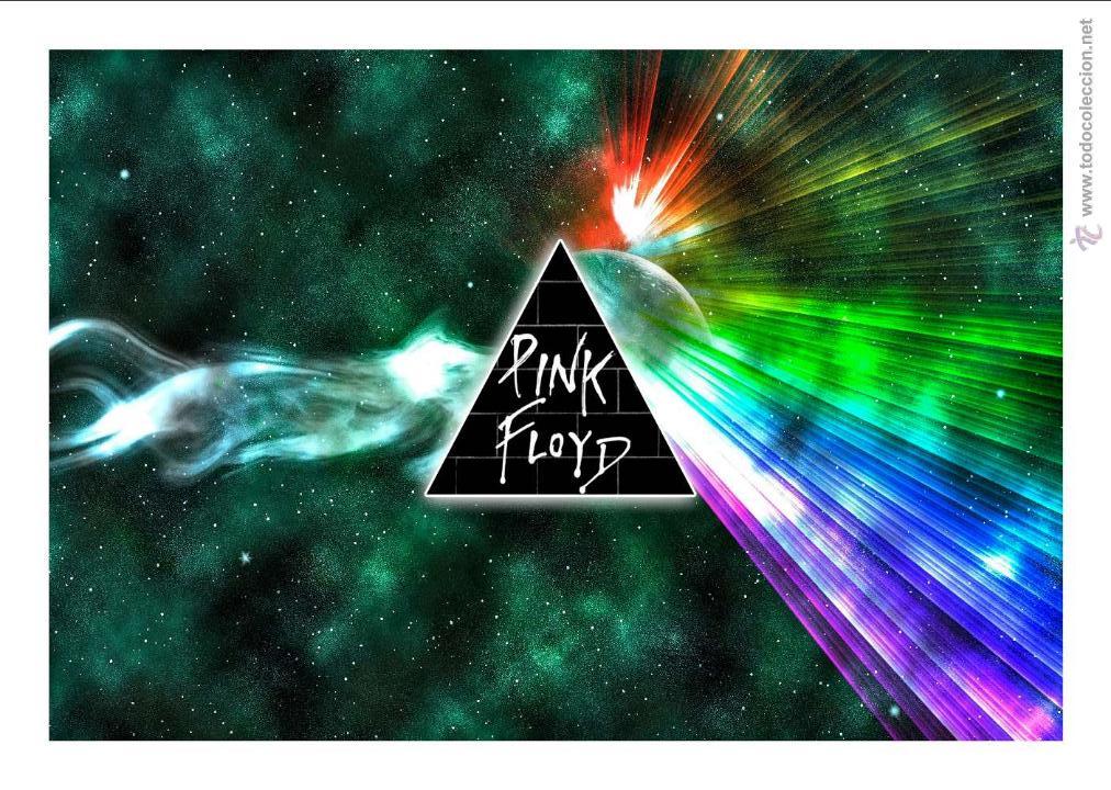 Carteles: PINK FLOYD. L&Aacute;MINA CARTEL 45 X 32 CMS. - Foto 1