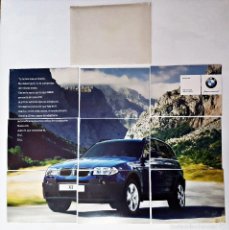 Carteles: PUBLICIDAD DE COCHE BMW X3 PUZLE 9 PZAS.. Lote 59599787