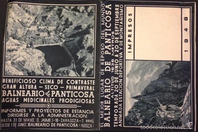 Carteles: BALNEARIO DE PANTICOSA, PROPAGANDA 1948 - Foto 1