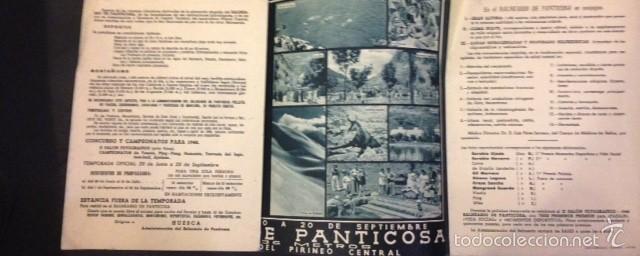 Carteles: BALNEARIO DE PANTICOSA, PROPAGANDA 1948 - Foto 2
