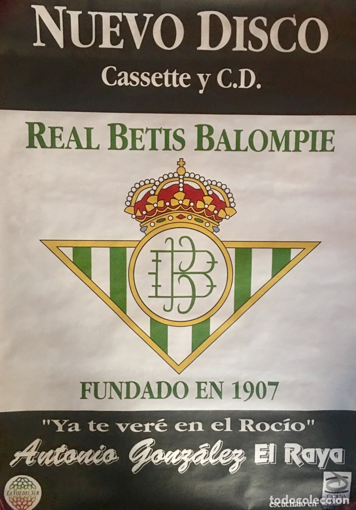 Carteles: Cartel Real Betis El Raya - Foto 1