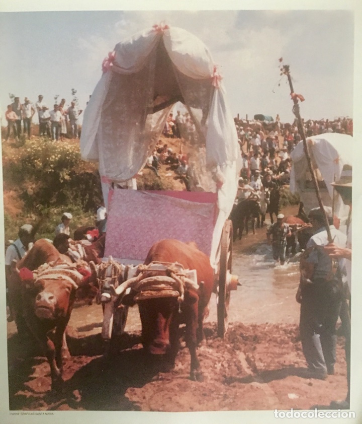 Carteles: L&aacute;mina Carreta Rocio en el Quema - Foto 1