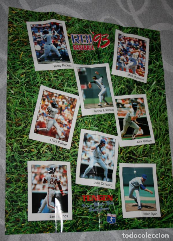 Carteles: POSTER RBI 93 BASEBALL, TENGEN - Foto 1