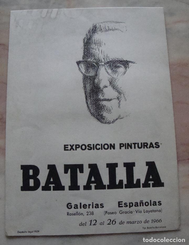 Carteles: CARTEL EXPOSICION BATALLA 1966 - Foto 1