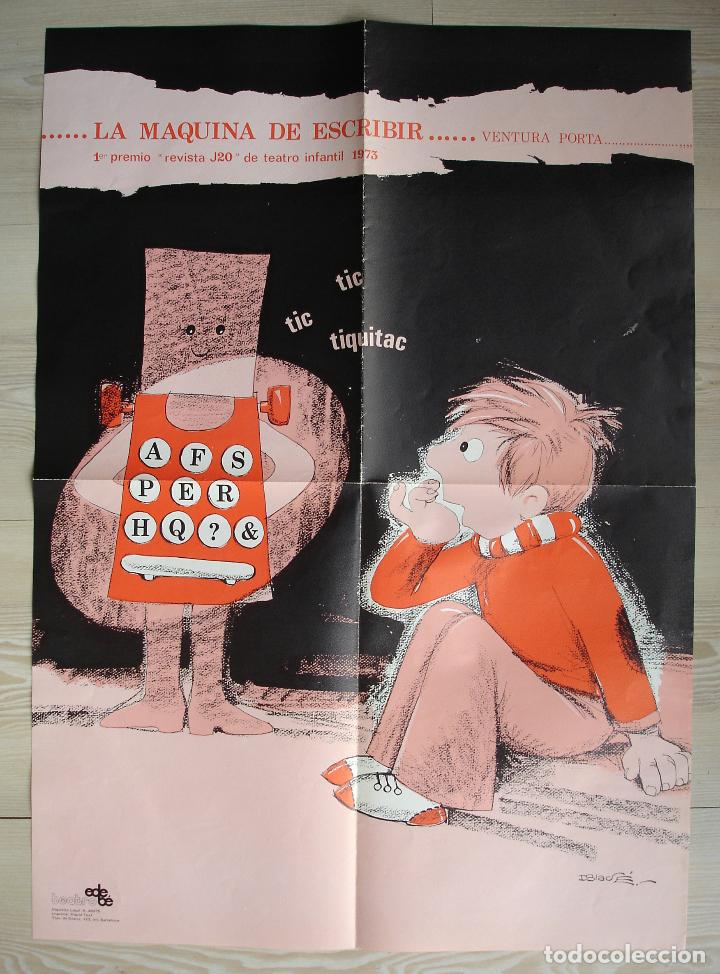 Cartazes: Cartel concurso de teatro infantil. A&ntilde;os 70