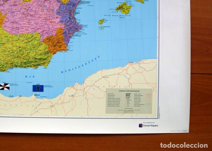Carteles: Mapa de Espa&ntilde;a - Las autonomias - Tama&ntilde;o 100x70 - Foto 5