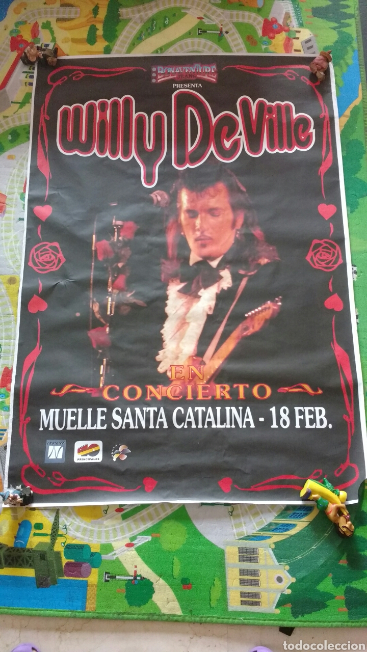 Carteles: Cartel Willy Deville. 130x90 - Foto 1