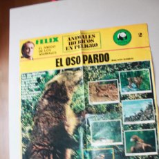 Affiches: FÉLIX RODRÍGUEZ DE LA FUENTE, ANIMALES IBÉRICOS EN PELIGRO, ADENA, NÚMERO 2. Lote 96396815