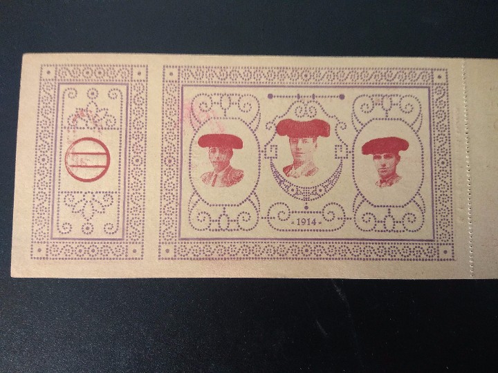 Carteles: ENTRADA DE TOROS PLAZA DE GRANADA 1914-- - Foto 3