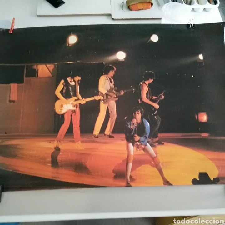 Carteles: CARTEL ROLLING STONES. A&Ntilde;OS 80. - Foto 1