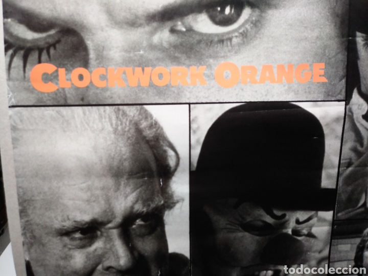 Carteles: CLOCKWORK ORANGE. CARTEL INGLES A&Ntilde;OS 80. - Foto 3