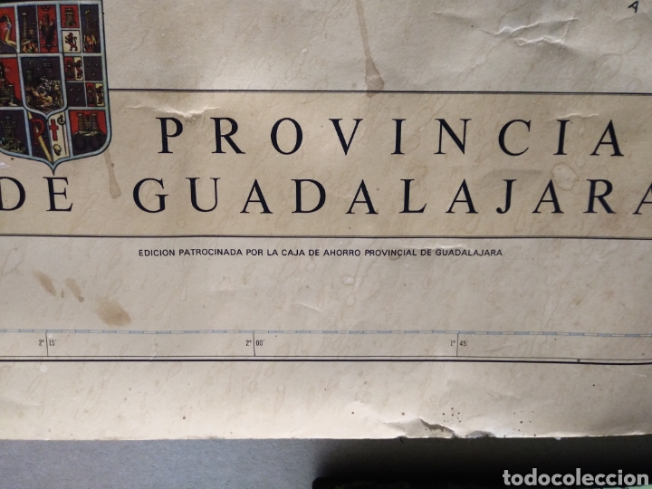 Carteles: GUADALAJARA PROVINCIA. MAPA 1972. - Foto 2