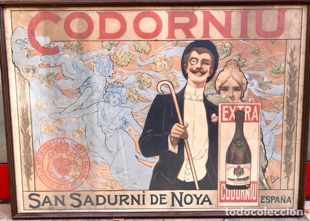 Carteles: CARTEL ORIGINAL CODORNIU SAN SADURNI - Foto 1