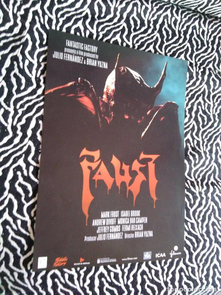 Carteles: CARTEL P&Oacute;STER DE LA PEL&Iacute;CULA FAUST - Foto 1