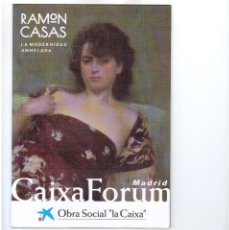 Carteles: CARTEL EXPOSICIÓN RAMÓN CASAS - LA MODERNIDAD ANHELADA.