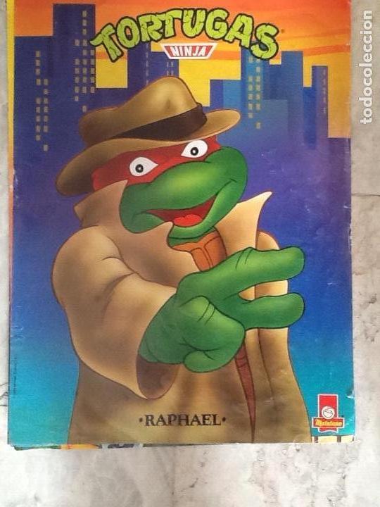 Carteles: POSTER TORTUGAS NINJA. 1990. MATUTANO - Foto 1