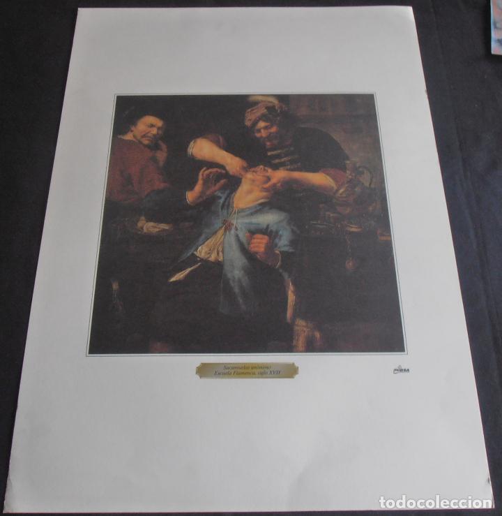 Carteles: SACAMUELAS, ANONIMO - ESCUELA FLAMENCA SIGLO XVII - Foto 2