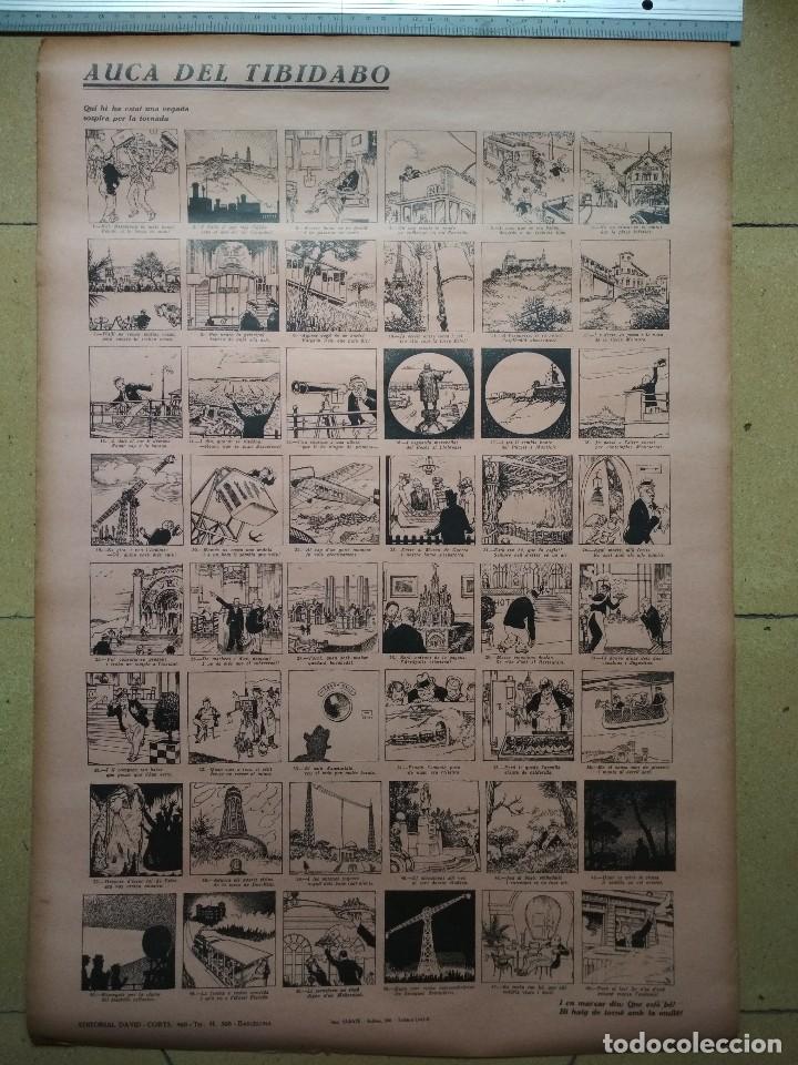 Carteles: Auca del Tibidabo, Junceda.Catal&agrave; Perfecte estat sense plecs - Foto 1