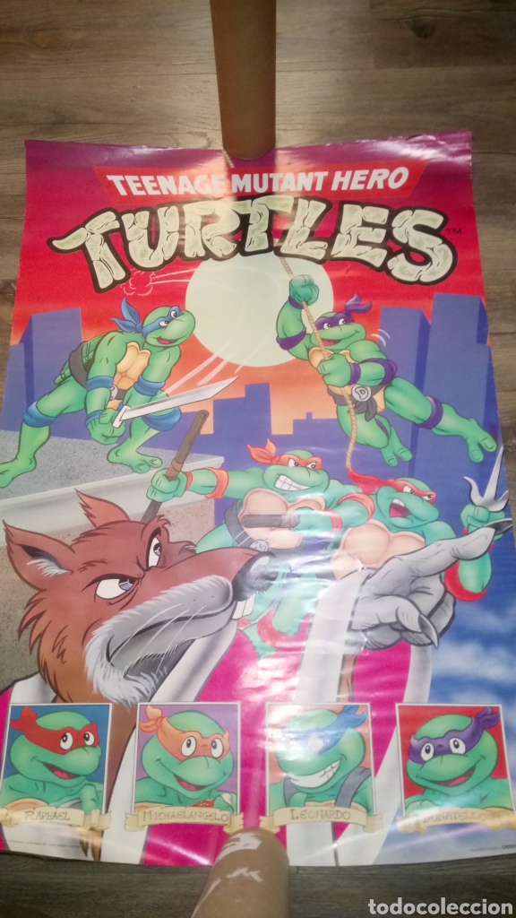 Carteles: P&Oacute;STER DE LAS TORTUGAS NINJA. - Foto 1