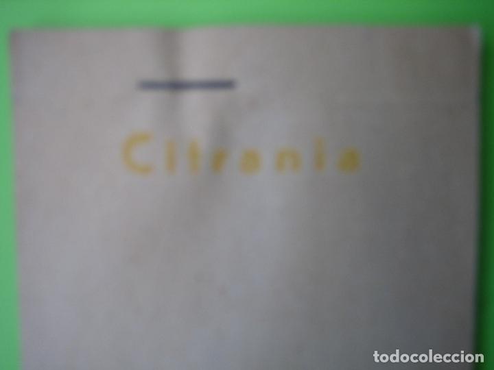 Carteles: Libreta de notas publicitaria refrescos Citrania - Foto 2