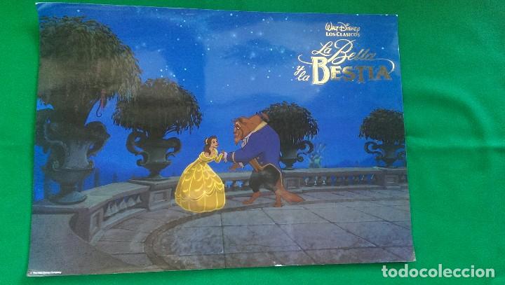 Carteles: LOTE 2 P&Oacute;STERS &laquo;LA BELLA Y LA BESTIA&raquo; - Foto 1