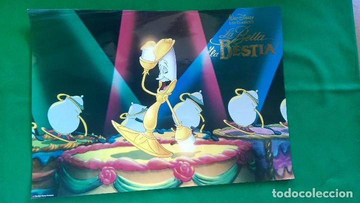 Carteles: LOTE 2 P&Oacute;STERS &laquo;LA BELLA Y LA BESTIA&raquo; - Foto 2